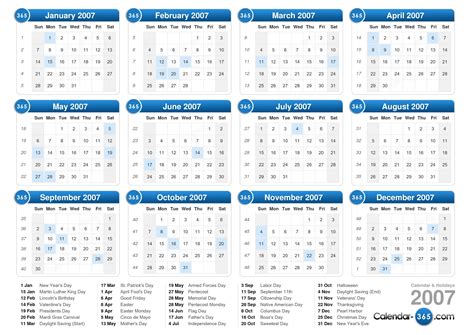 Nostalgia and 2007 Calendars