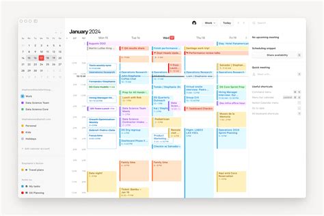 Notion Calendar Weekly Schedule Benefits