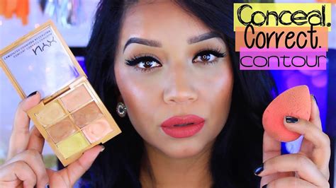 Nyx Conceal Correct Contour Palette Review Tutorial