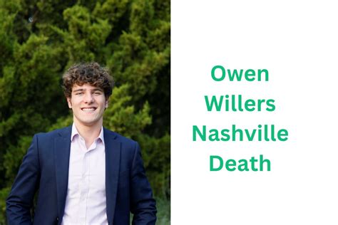 Owen Willers Impact on the Community