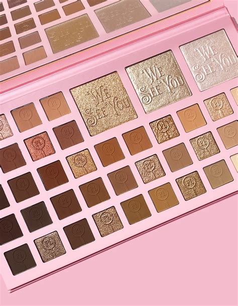 P Louise Eyeshadow Palette Swatches on Different Skin Tones