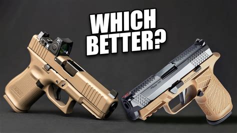 P320C vs Glock 19 Design