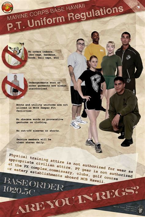 PT Uniform Regulations