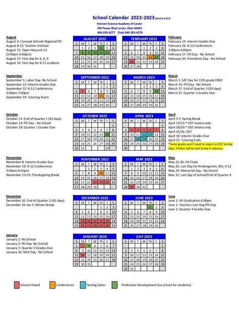 Packer Academic Calendar Schedule and Student Life