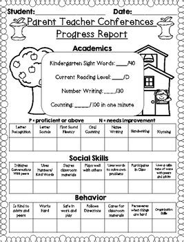 Parent-Teacher Conferences and Progress Reports