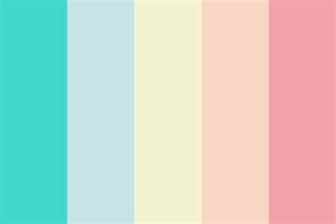 Pastel Colors Inspired by Ice Cream