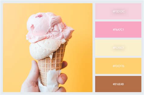 Pastel Colors Inspired by Ice Cream