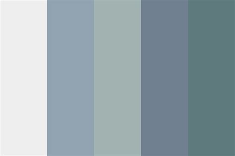 Soft and Soothing French Blue Color Palette