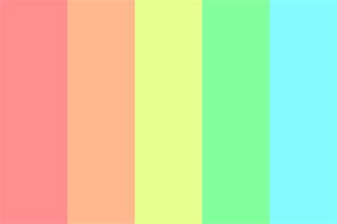 Pastel Colour Palette