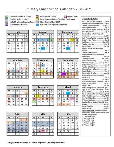 Peoria School Calendars Image 10