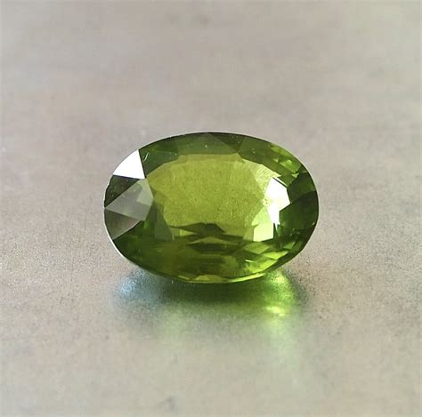 Peridot Olive Gemstone