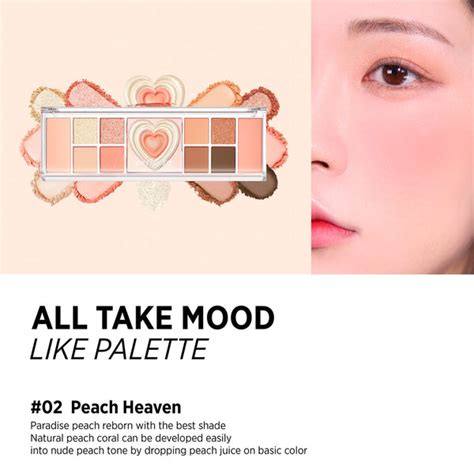 Peripera All Take Mood Palette in Soft Peach