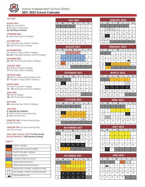 Pharr ISD Calendar Image 10