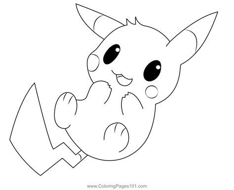 Pikachu Coloring Pages with Patterns