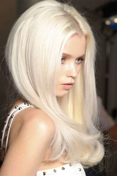 Platinum Blonde Hair Dye Color