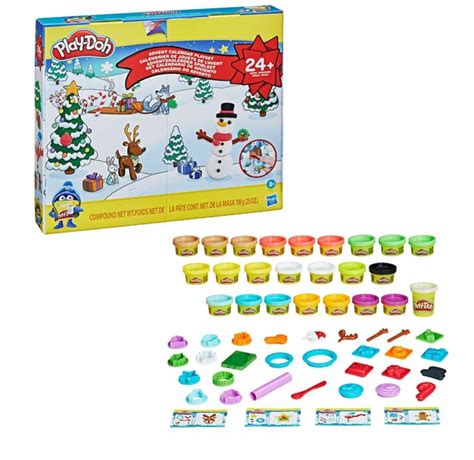 Play-Doh Advent Calendar Ideas