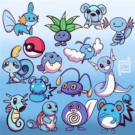 Pokémon Blue Colors