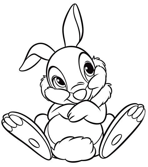 Popular Disney Characters in Printable Coloring Book Pages