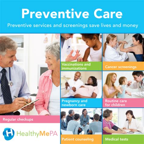 Dr. Paletta's preventive care services