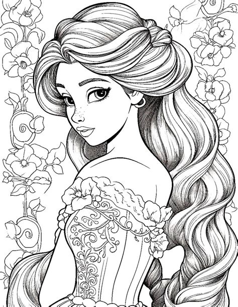 Princess Coloring Page Printable