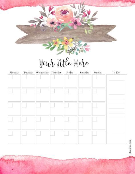 Printable May Calendar Examples