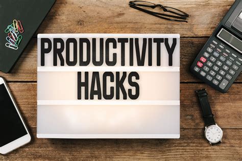 Productivity Hacks for Calendar