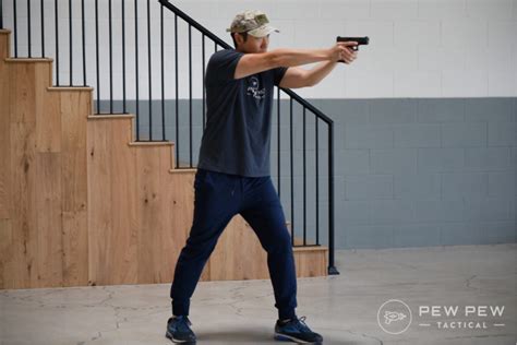 Proper Shooting Posture with a.45 Caliber