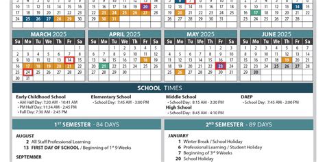 Prosper ISD Calendar