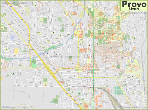 Provo Map Image