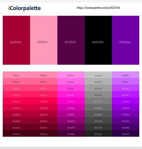 Purple and Pink Color Palette Inspiration 2