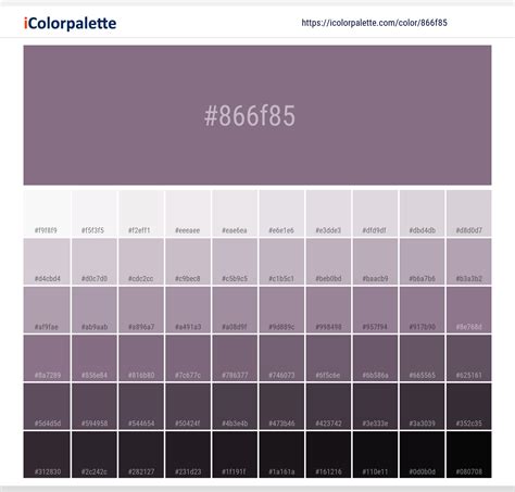 Purple Grey Color Palette Image 7