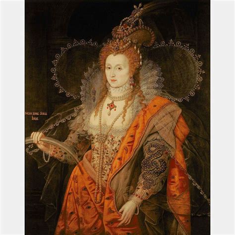 A depiction of Queen Elizabeth I's life