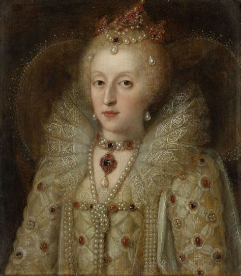 A portrait of Queen Elizabeth I in later life