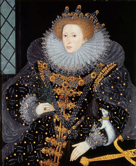 A portrait of Queen Elizabeth I