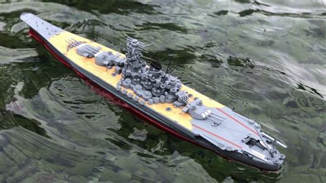 Upgrading and converting a toy battleship to RC