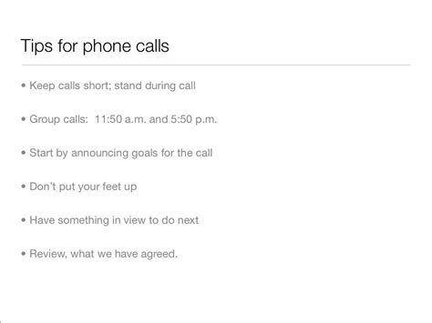 RMR Phone Call Tips Image 1