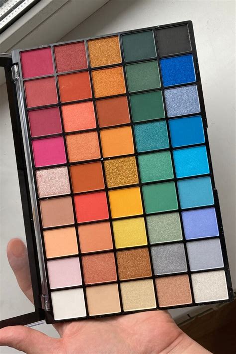 Rainbow Eye Palette Colors