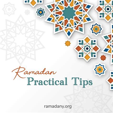 Practical Tips for a Successful Ramadan