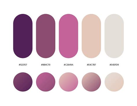 Real-World Applications of Purple and Pink Color Palettes