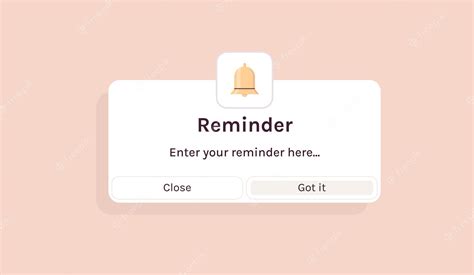 Reminders and Notifications