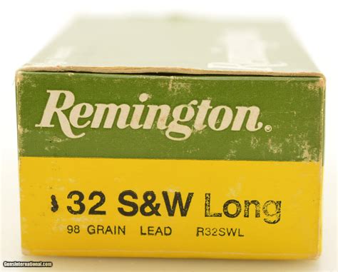 Remington.32 S&W Long 98 Grain Lead Round Nose