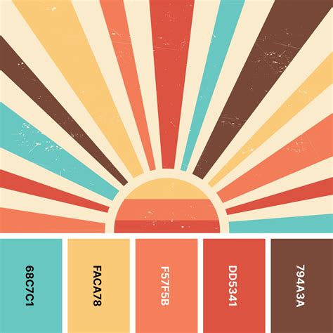 Retro Futurism Color Palette