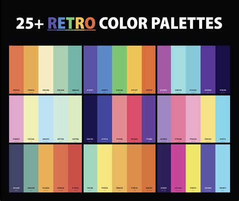 Retro Paint Palette