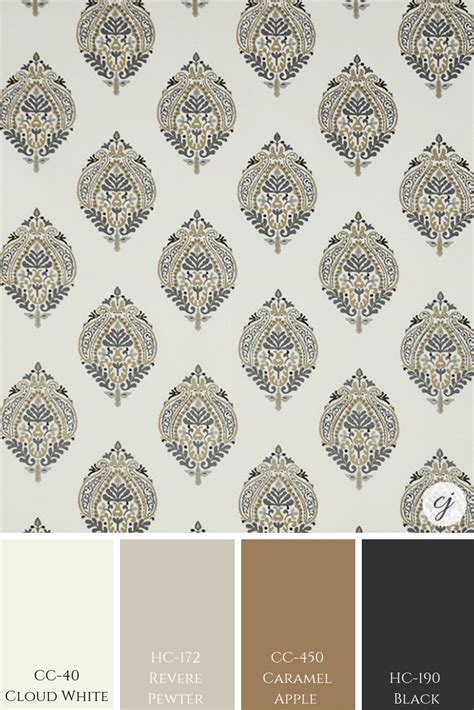 Revere Pewter and Rich Fabrics