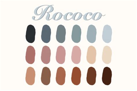 Rococo Color Palette