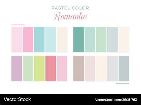 Mint and Blush Colour Palette