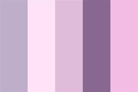 Pale Lilac and Powder Blue Colour Palette