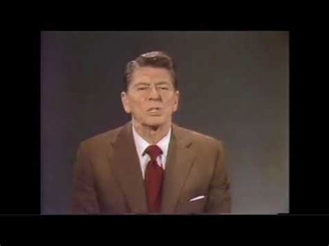 Ronald Reagan in a commercial