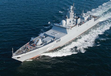 Russian Northern Fleet Admiral Gorshkov-class frigates