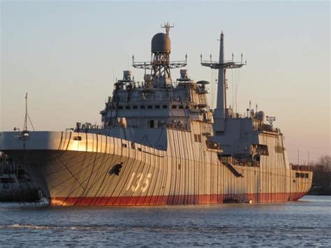 Russian Northern Fleet Ivan Gren-class landing ships